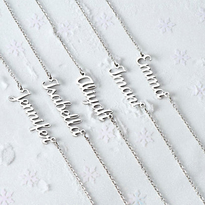 TO MY FUTURE WIFE | NAME NECKLACE | VALENTINES DAY GIFT | ENGANGEMENT GIFT