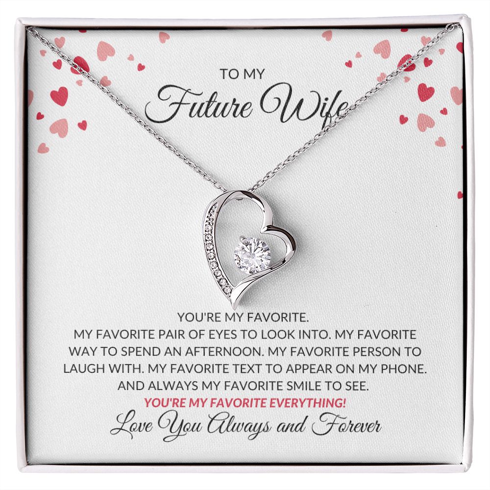 TO MY FUTURE WIFE | FOREVER LOVE NECKLACE | VALENTINES DAY GIFT