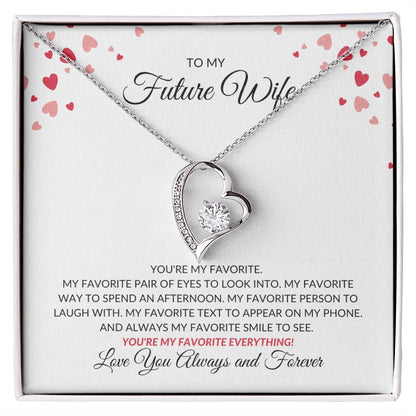 TO MY FUTURE WIFE | FOREVER LOVE NECKLACE | VALENTINES DAY GIFT