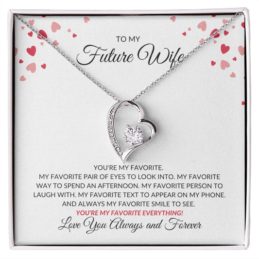 TO MY FUTURE WIFE | FOREVER LOVE NECKLACE | VALENTINES DAY GIFT