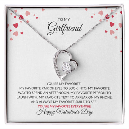 TO MY GIRLFRIEND | FOREVER LOVE NECKLACE | VALENTINES DAY GIFT