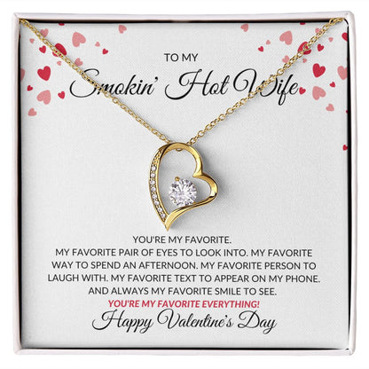 SMOKIN' HOT WIFE | FOREVER LOVE NECKLACE | VALENTINES DAY GIFT