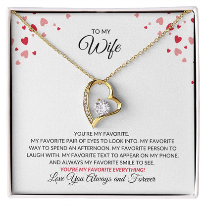 TO MY WIFE | FOREVER LOVE NECKLACE | VALENTINES GIFT