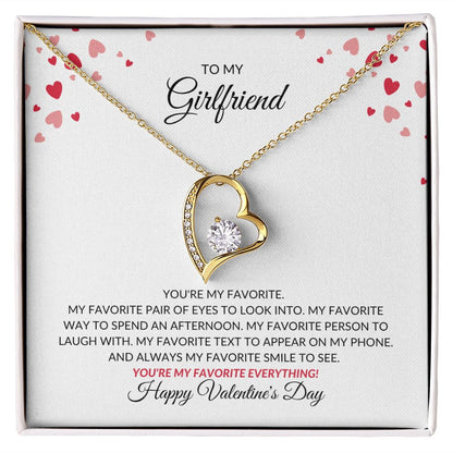 TO MY GIRLFRIEND | FOREVER LOVE NECKLACE | VALENTINES DAY GIFT